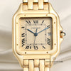 Cartier Lady Tank Panthere 18K Yellow Gold Second Hand Watch Collectors 2