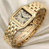 Cartier Lady Tank Panthere 18K Yellow Gold Second Hand Watch Collectors 3