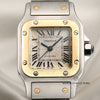 Cartier Midsize Santos Steel & Gold Second Hand Watch Collectors 2