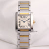 Cartier-Midsize-Tank-Francaise-2465-Steel-Gold-119-Second-Hand-Watch-Collectors-1
