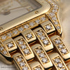 Cartier Panthere 18K Yellow Gold Diamond Bracelet Bezel Dial Second Hand Watch Collectors 6