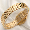 Cartier Panthere 18K Yellow Gold Diamond Bracelet Bezel Dial Second Hand Watch Collectors 7