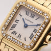 Cartier Panthere 18K Yellow Gold Diamond Second Hand Watch Collectors 4