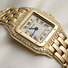 Cartier Panthere 18K Yellow Gold Diamond Second Hand Watch Collectors 5
