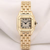 Cartier Panthere 18K Yellow Gold Second Hand Watch Collectors 1