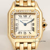 Cartier Panthere 18K Yellow Gold Second Hand Watch Collectors 2