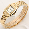 Cartier Panthere 18K Yellow Gold Second Hand Watch Collectors 3