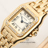 Cartier Panthere 18K Yellow Gold Second Hand Watch Collectors 4