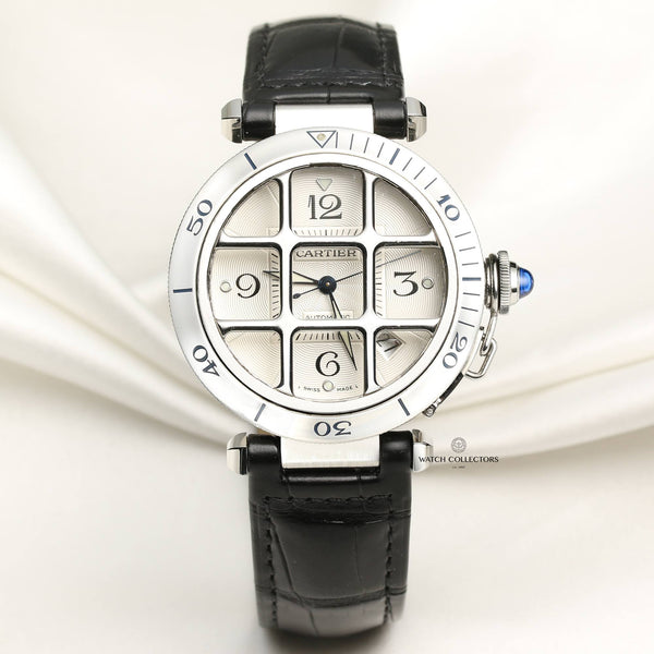 Cartier Pasha Stainless Steel Second Hand Watch Collectors 1