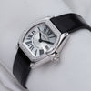 Cartier Roadster 18K White Gold DIamond Crown Second Hand watch Collectors 3