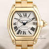 Cartier Roadster Automatic 37mm 18K Yellow Gold Second Hand Watch Collectors 2