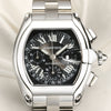 Cartier Roadster Chronograph Stainless Steel Second Hand Watch Collectors 2