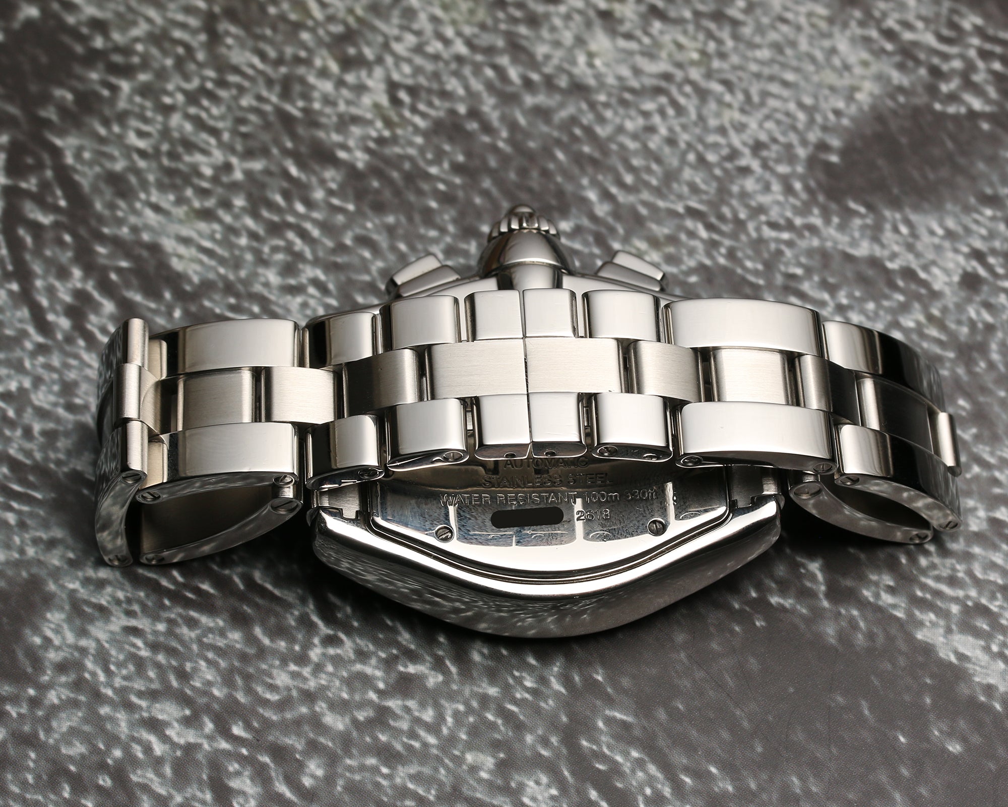 Cartier Roadster Chronograph Stainless Steel Second Hand Watch Collectors 6