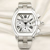 Cartier Roadster Stainless Steel Second Hand Watch Collectors 1