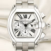 Cartier Roadster Stainless Steel Second Hand Watch Collectors 2