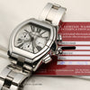 Cartier Roadster Stainless Steel Second Hand Watch Collectors 9
