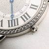Cartier Ronde Pave Diamonds 18K White Gold Second Hand Watch Collectors 6