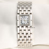 Cartier Ruben 18K White Gold MOP Diamond Bezel Second Hand Watch Collectors 1