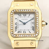 Cartier Santos 18K Yellow Gold Second Hand Watch Collectors 2