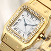 Cartier Santos 18K Yellow Gold Second Hand Watch Collectors 4