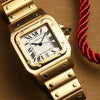 Cartier Santos 18K Yellow Gold Second hand Watch Collectors 11
