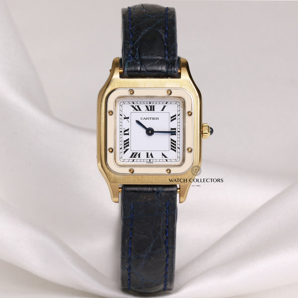 Cartier-Santos-18k-Yellow-Gold-Second-Hand-Watch-Collectors-1-1