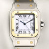 Cartier Santos Gents Steel & Gold Second Hand Watch Collectors 2