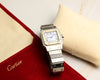 Cartier Santos Gents Steel & Gold Second Hand Watch Collectors 6