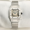 Cartier Santos Stainless Steel Second Hand Watch Collectors 1