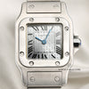 Cartier Santos Stainless Steel Second Hand Watch Collectors 2