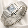 Cartier Santos Stainless Steel Second Hand Watch Collectors 3