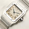 Cartier Santos Stainless Steel Second Hand Watch Collectors 4
