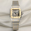 Cartier Santos Steel & Gold Second Hand Watch Collectors 1