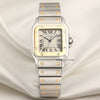 Cartier Santos Steel & Gold Second Hand Watch Collectors 1