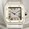Cartier Santos Steel & Gold Second Hand Watch Collectors 2