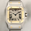Cartier Santos Steel & Gold Second Hand Watch Collectors 2