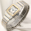 Cartier Santos Steel & Gold Second Hand Watch Collectors 3