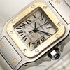 Cartier Santos Steel & Gold Second Hand Watch Collectors 4