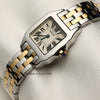 Cartier Steel & 18K Yellow Gold Second Hand Watch Collectors 3
