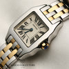 Cartier Steel & 18K Yellow Gold Second Hand Watch Collectors 4