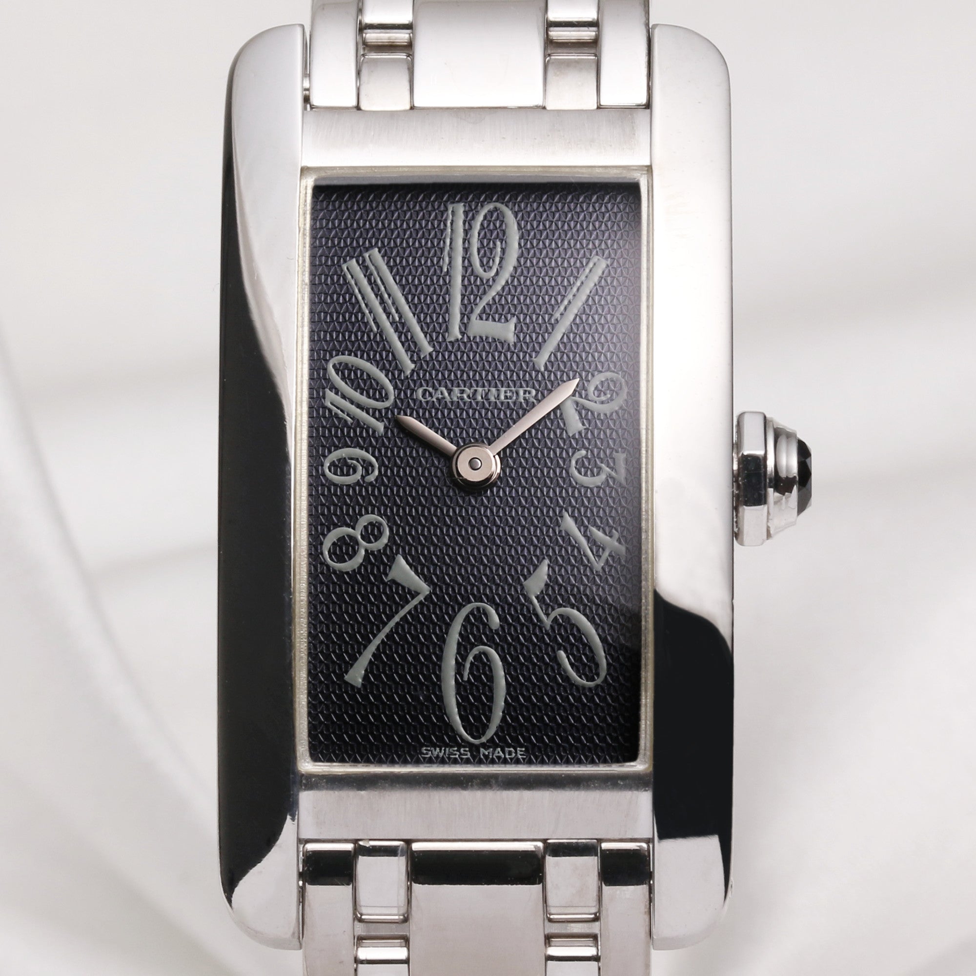 Cartier Tank Americaine 1713 18k White gold