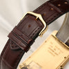 Cartier Tank Americaine 1740 18K Yellow Gold Second Hand Watch Collectors 10