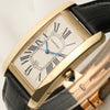Cartier Tank Americaine 1740 18K Yellow Gold Second Hand Watch Collectors 4