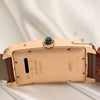 Cartier Tank Americaine 18K Rose Gold Second Hand Watch Collectors 5