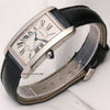 Cartier-Tank-Americaine-18K-White-Gold-1741-Second-Hand-Watch-Collectors-3