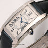 Cartier-Tank-Americaine-18K-White-Gold-1741-Second-Hand-Watch-Collectors-4