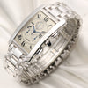 Cartier Tank Americaine 18K White Gold Chronograph Second Hand Watch Collectors 3