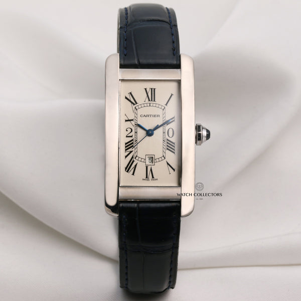 Cartier-Tank-Americaine-18K-White-Gold-Second-Hand-Watch-Collectors-1 (1)