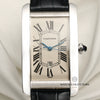 Cartier Tank Americaine 18K White Gold Second Hand Watch Collectors 2