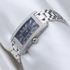 Cartier Tank Americaine 18K White Gold Second Hand Watch Collectors 3
